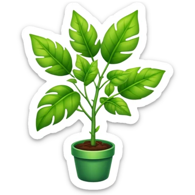 Green tia sticker