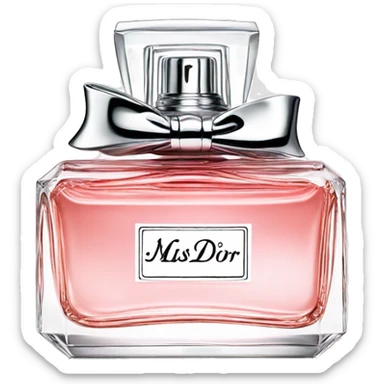 Miss dior perfume sticker