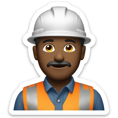 trabajador sticker