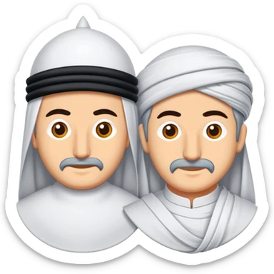 Gamalı haç ve hilali bir bayrakta tasarla sticker