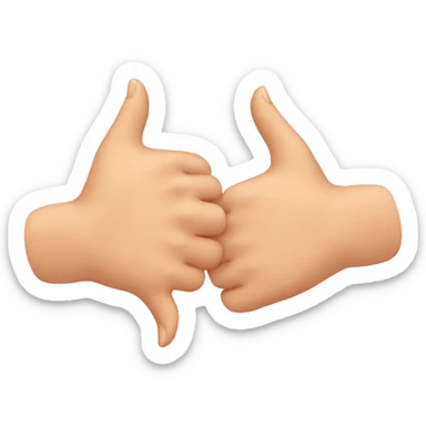 pinky-promise sticker