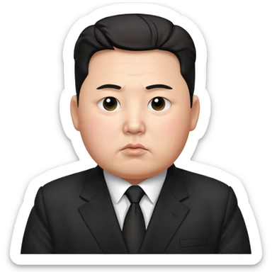 Kim Jong-un sticker