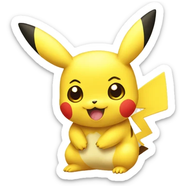 Picachu  sticker