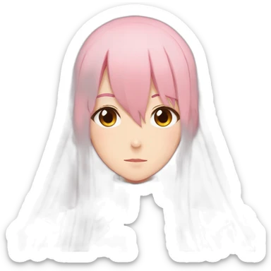 Zero Two (Darling in the franxx) sticker