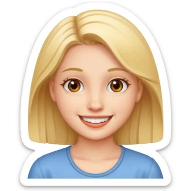 Dame un emoji de una chica caminando sticker