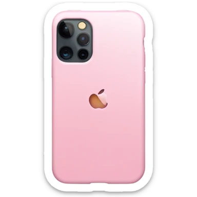 Iphone 15 pro pink sticker