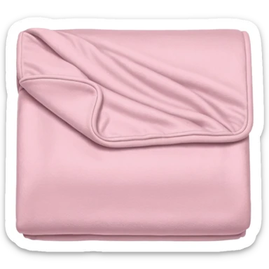 Light pink blanket  sticker