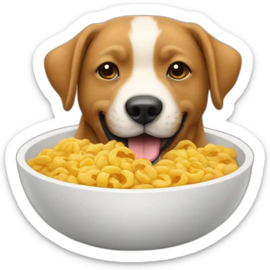 Un chinois qui mange du chien sticker
