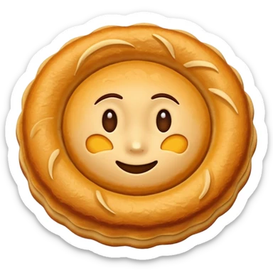 Murukku emoji so crunchy and attractive  sticker