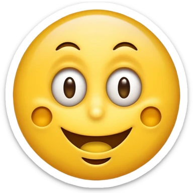 A goofy yellow emoji with dumb eyes and a silly smile. Add text: “CERTIFIED TIME-WASTER.”
 sticker