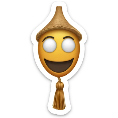 Boons with tassels sticker