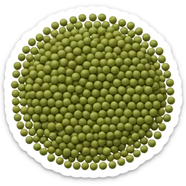 green Lentils sticker