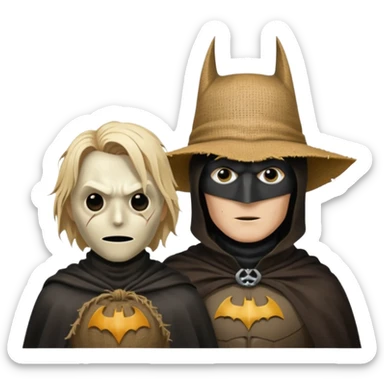 batman scarecrow sticker