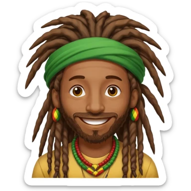 Rastaman sticker