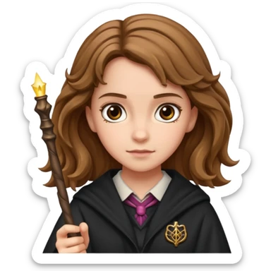 Hermione granger wand sticker
