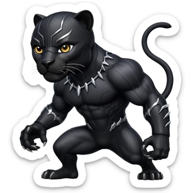 Una pantera sticker