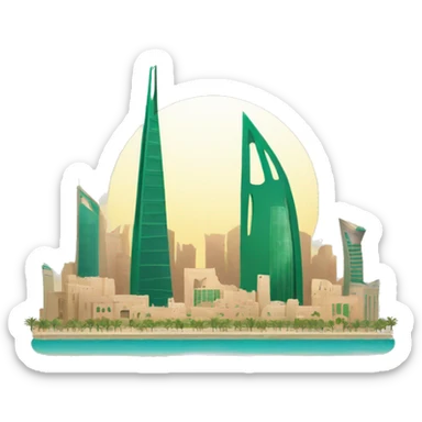 Riyadh city  sticker