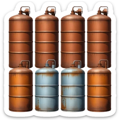 fuel warehouses sticker