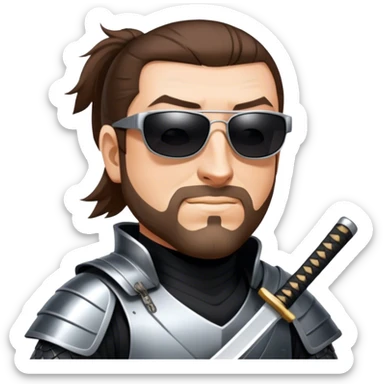 Modern Samurai sticker