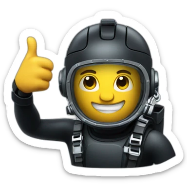 Dave the Diver Thumbs up sticker