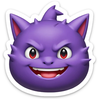 gengar chibi sticker