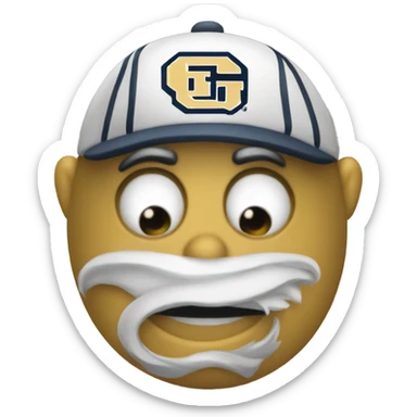 Georgia tech mascot  sticker