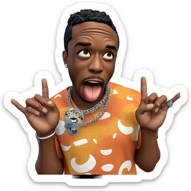 bold expressions of individuality sticker