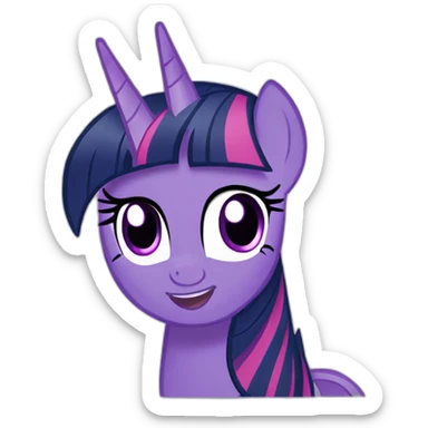 Twilight sparkle sticker