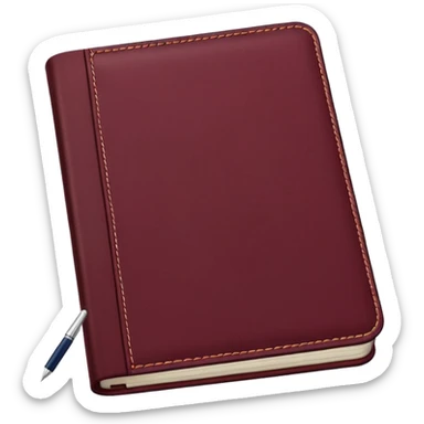 cuaderno color vinotino sticker