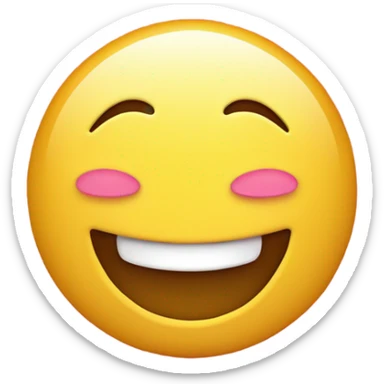 je veux un smiley heureux sticker