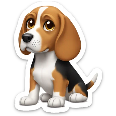 Beagle sticker