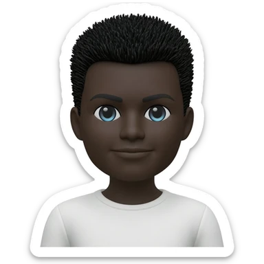 Black Ken doll sticker
