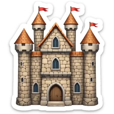 castle house  sticker