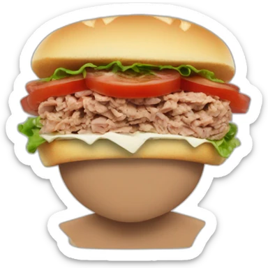 bish bash bosh tuna sadnwich sticker