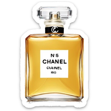 Chanel no 5 perfume sticker