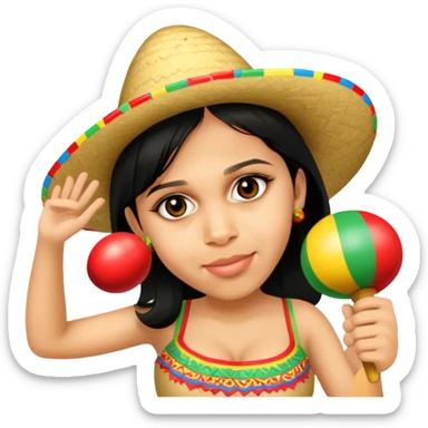 Meraca Musician sticker