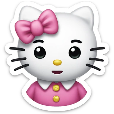 Hello kitty sticker