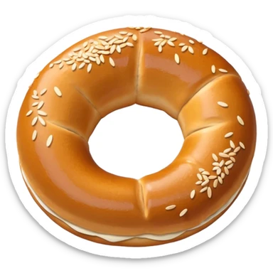 simit Turkish sesame bagel sticker