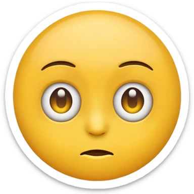 Emoji side eyeing  sticker