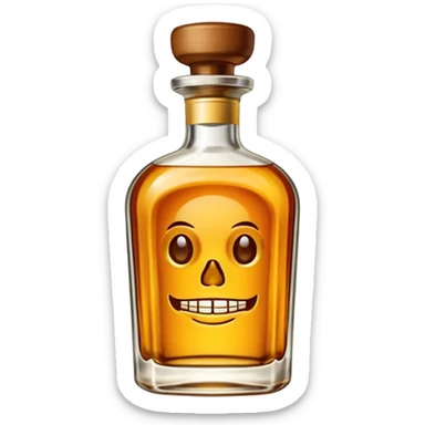 Bottle of Tequila sticker