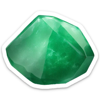 jade gemstone sticker