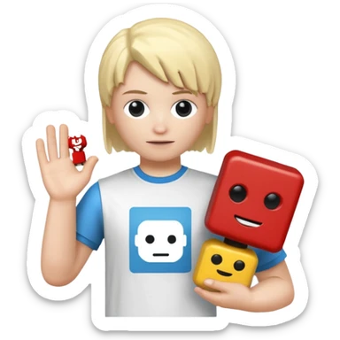 67 brainrot steal a brainrot Roblox  sticker