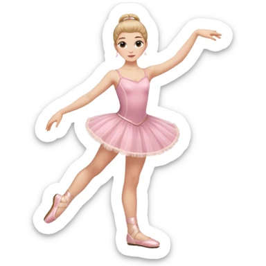 Ballerina UGG slippers sticker