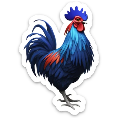 Gamecock emoji  sticker