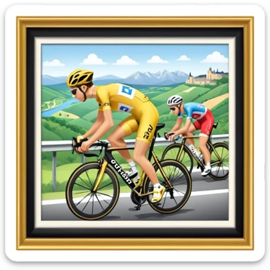 tour de france sticker