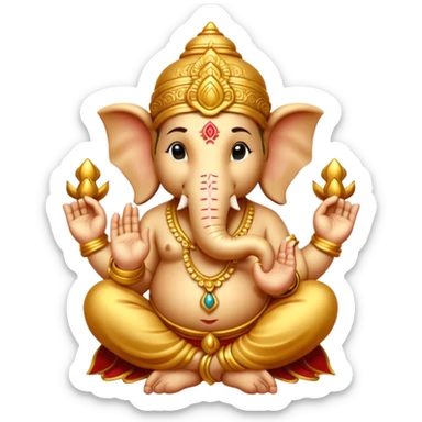 Ganesha sticker