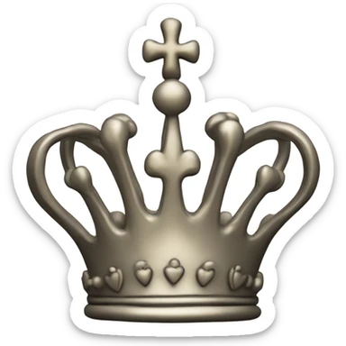 Kingdom Hearts Crown sticker