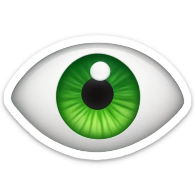 Monsters Inc one eye green sticker