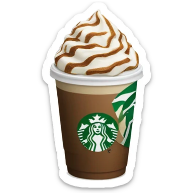 Starbucks coffee sticker