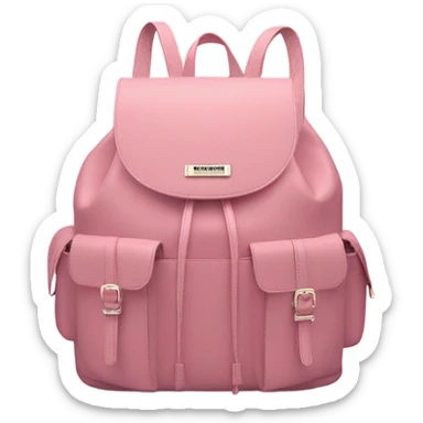 Mochila rosa
 sticker